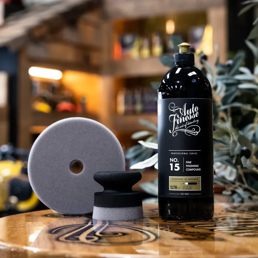 Jemný aplikátor na ruční leštění Auto Finesse  No:15 — detail produktu 5