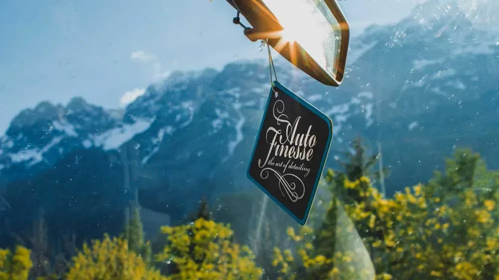 Závěsná vůně do auta Auto Finesse Sweet Shop - citronový šumák — detail produktu 4